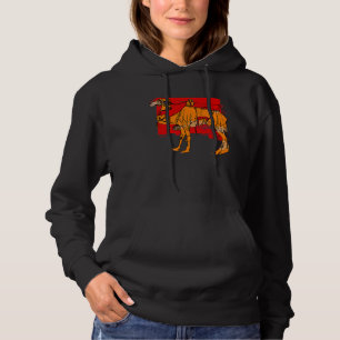 Ancient Camel on Arabian Night Hump Day Hoodie