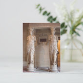 Ancient Caryatids Postkarte (Stehend Vorderseite)