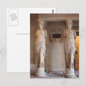 Ancient Caryatids Postkarte (Vorne/Hinten)