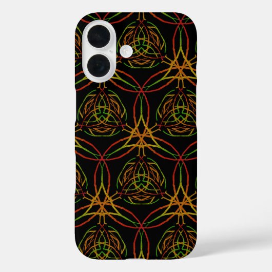 Ancient Celtic Style Thin Hammered Metal Lines Case-Mate iPhone Hülle (Rückseite)
