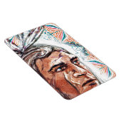Ancient chieftan und Fraktal Muster Magnet (Rechte Seite)
