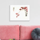 Ancient China Painting-Qi Baishi-Red Wintersweet Leinwanddruck (Insitu (Wohnzimmer))