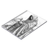 Ancient Chronos Marble Statue - Father Time with S Notizblock (Linke Seite)