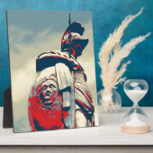 Ancient Colosseum Spartan Warrior Roman Gladiator Fotoplatte (Seite)