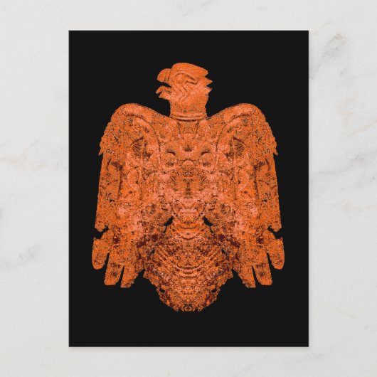 ANCIENT COPPER PEORIA FALCON - WIEDERHERGESTELLTE POSTKARTE (Vorderseite)