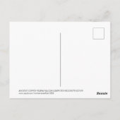 ANCIENT COPPER PEORIA FALCON - WIEDERHERGESTELLTE  POSTKARTE (Rückseite)