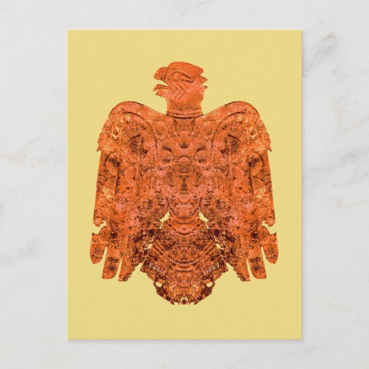 ANCIENT COPPER PEORIA FALCON - WIEDERHERGESTELLTE  POSTKARTE (Vorderseite)
