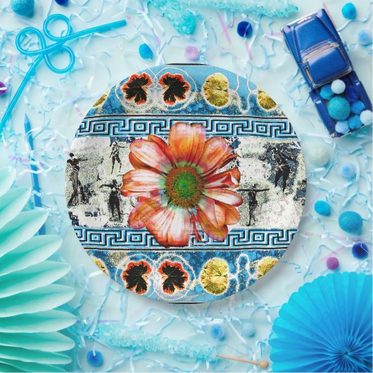 Ancient Dance Melamine Plate Pappteller (Party)