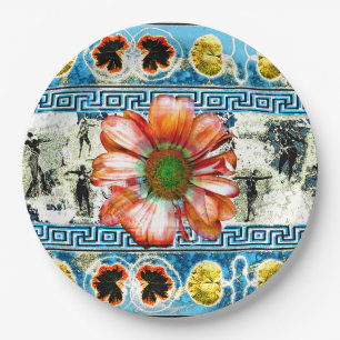 Ancient Dance Melamine Plate Pappteller