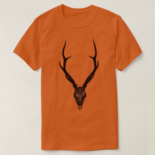 Ancient Deer Skull T-Shirt (Design vorne)