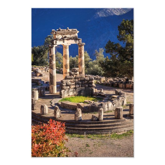 Ancient Delphi, Griechenland Fotodruck (Vorne)
