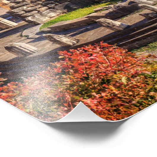 Ancient Delphi, Griechenland Fotodruck (Ecke)