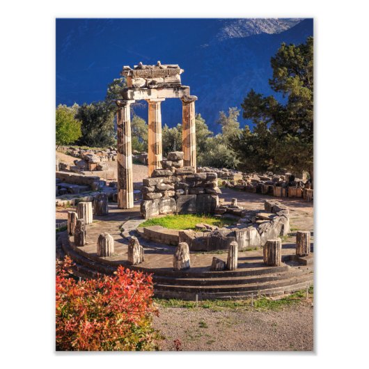Ancient Delphi, Griechenland Fotodruck (Vorne)
