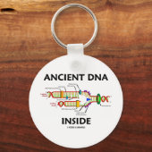 Ancient DNA Inside (DNA Replication Spaß) Schlüsselanhänger (Vorderseite)