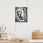 Ancient Dryad Poster Goddess Poster Tree Spirit (Küche)
