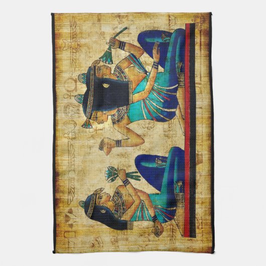 Ancient Egypt 6 Geschirrtuch (Vertikal)