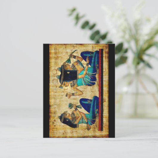 Ancient Egypt 6 Postkarte (Stehend Vorderseite)