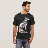 Ancient Egypt Cat Goddess Sacred Animal Deity God T-Shirt (Vorne ganz)