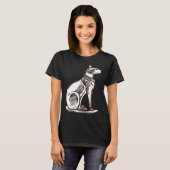 Ancient Egypt Cat Goddess Sacred Animal Deity God T-Shirt (Vorne ganz)
