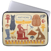 Ancient Egypt Egyptian Graphics Collage Laptopschutzhülle (Vorderseite)