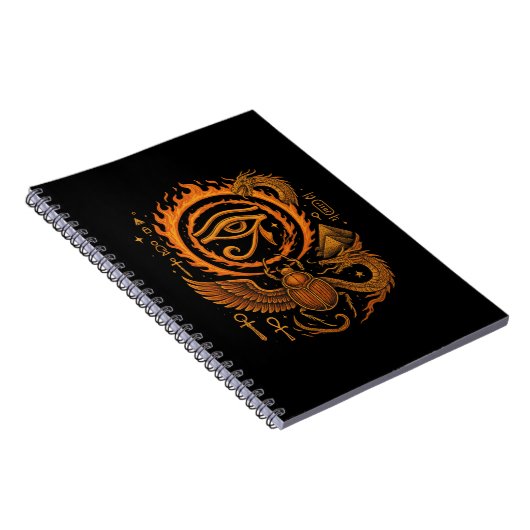 Ancient Egypt Esoteric Art Notebook - Horus Eye Notizblock (Rechte Seite)