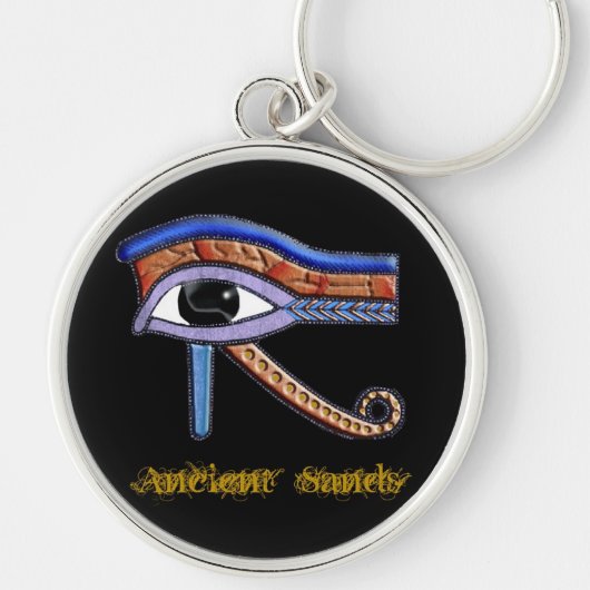 Ancient Egypt Eye of Horus Wadjet Keychain Schlüsselanhänger (Vorne)