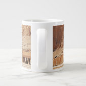 Ancient Egypt Hatshepsut Deir Bahri Temple Luxor Jumbo-Tasse (Rückseite)