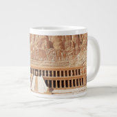 Ancient Egypt Hatshepsut Deir Bahri Temple Luxor Jumbo-Tasse (Vorderseite Rechts)