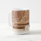 Ancient Egypt Hatshepsut Deir Bahri Temple Luxor Kaffeetasse (Vorderseite Links)