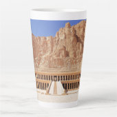 Ancient Egypt Hatshepsut Deir Bahri Temple Luxor Milchtasse (Vorderseite)