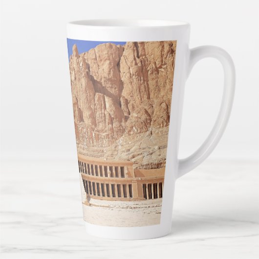 Ancient Egypt Hatshepsut Deir Bahri Temple Luxor Milchtasse (Rechts)