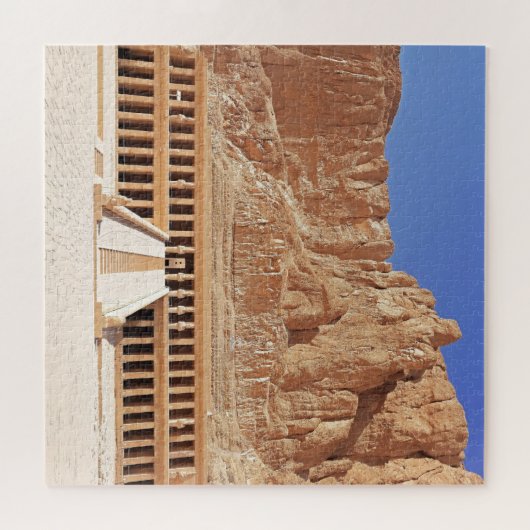 Ancient Egypt Hatshepsut Deir Bahri Temple Luxor Puzzle (Horizontal)