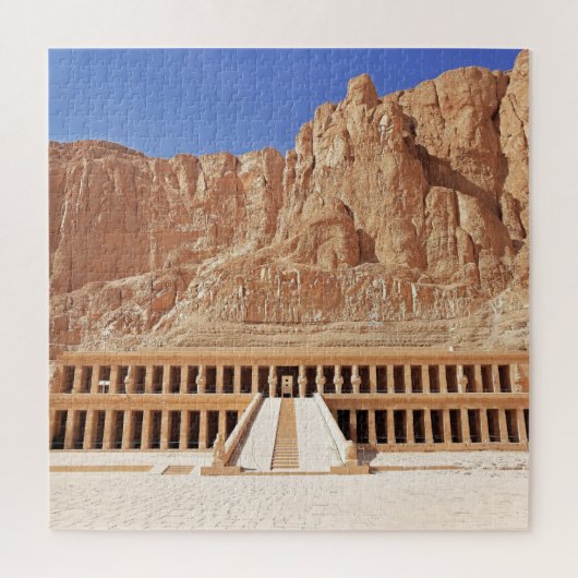 Ancient Egypt Hatshepsut Deir Bahri Temple Luxor Puzzle (Vertikal)