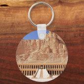 Ancient Egypt Hatshepsut Deir Bahri Temple Luxor Schlüsselanhänger (Vorderseite)