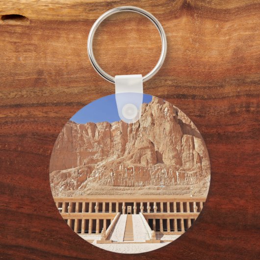 Ancient Egypt Hatshepsut Deir Bahri Temple Luxor Schlüsselanhänger (Vorderseite)