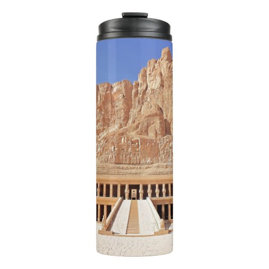 Ancient Egypt Hatshepsut Deir Bahri Temple Luxor Thermosbecher (Vorderseite)