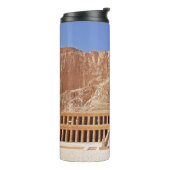 Ancient Egypt Hatshepsut Deir Bahri Temple Luxor Thermosbecher (Nach links gedreht)