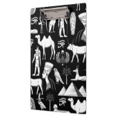 Ancient Egypt Hieroglyphic Symbol Pattern Klemmbrett (Links)