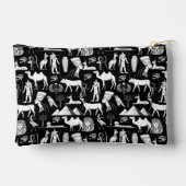 Ancient Egypt Hieroglyphic Symbol Pattern      Zubehörtasche (Rückseite)