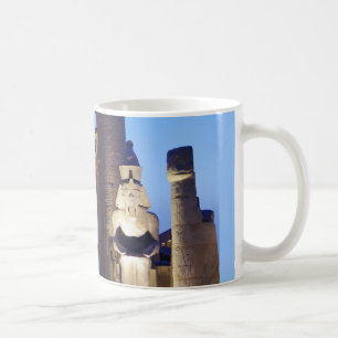Ancient Egypt Pharaoh Ramses Giant Statue Karnak Kaffeetasse