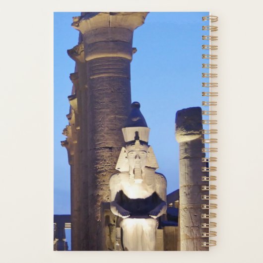 Ancient Egypt Pharaoh Ramses Giant Statue Karnak Planer (Rückseite)