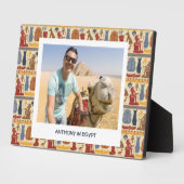 Ancient Egypt Themed Custom Photo Fotoplatte (Seite)