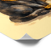 Ancient Egyptian Cat Bastet Mythology Poster (Ecke)