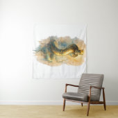 Ancient Egyptian Cobra Golden Uraeus Mythology Wandteppich (Beispiel (Horizontal))