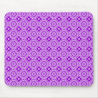 Ancient Egyptian Flowers - Purple Mousepad