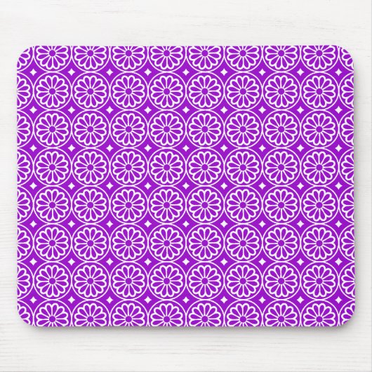Ancient Egyptian Flowers - Purple Mousepad (Vorne)