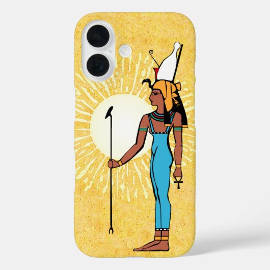 Ancient Egyptian Goddess Mut Case-Mate iPhone Hülle (Rückseite)