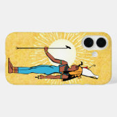 Ancient Egyptian Goddess Mut Case-Mate iPhone Hülle (Rückseite (Horizontal))
