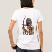 Ancient Egyptian Hunt with Leopards T-Shirt (Rückseite)