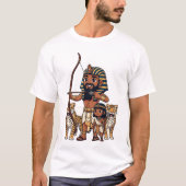 Ancient Egyptian Hunt with Leopards T-Shirt (Vorderseite)
